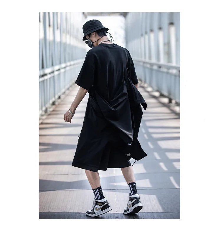 Hip Hop Punk Techwear Japanese Style Shirt - ATLAS 1