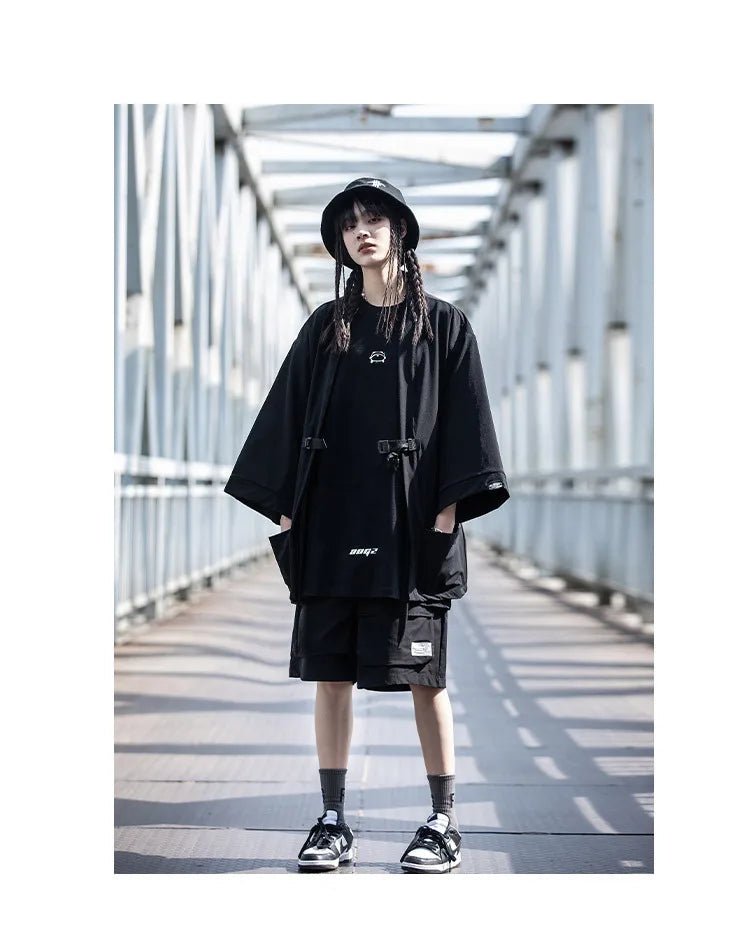 Hip Hop Punk Techwear Japanese Style Shirt - ATLAS 1