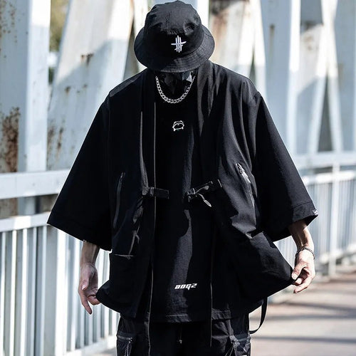 Hip Hop Punk Techwear Japanese Style Shirt - ATLAS 1