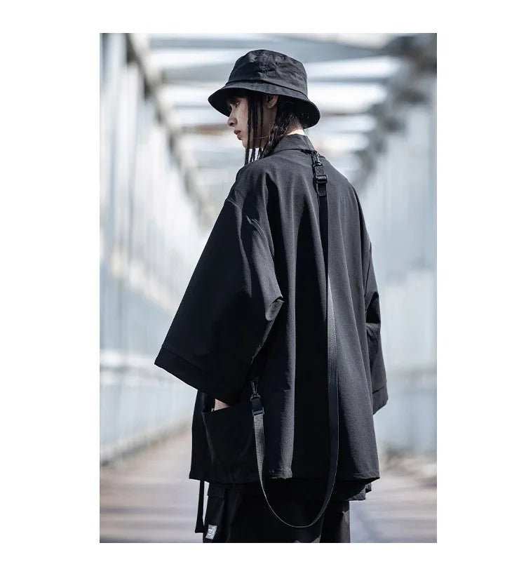 Hip Hop Punk Techwear Japanese Style Shirt - ATLAS 1