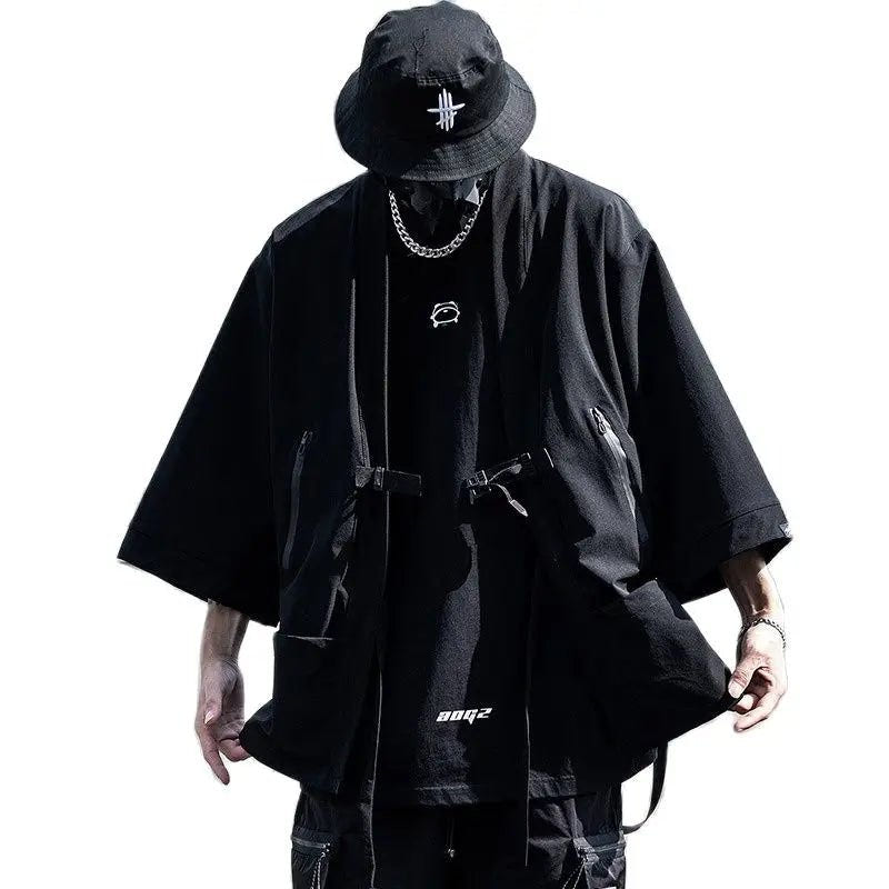 Hip Hop Punk Techwear Japanese Style Shirt - ATLAS 1