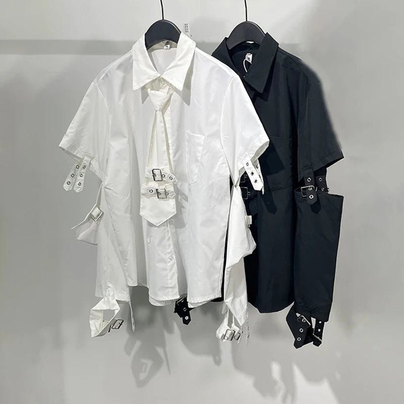 HKSH Men's Detachable Necktie Shirt - ATLAS 1