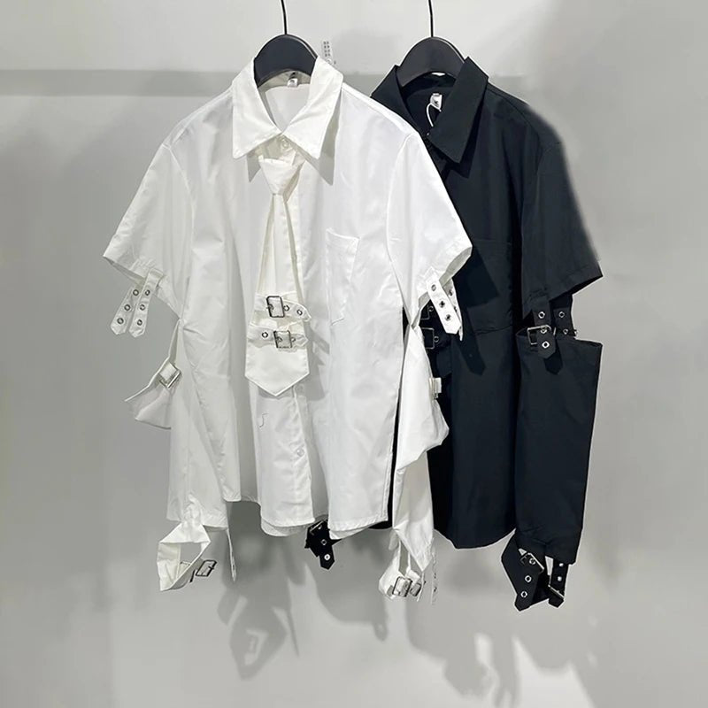 HKSH Men's Detachable Necktie Shirt - ATLAS 1