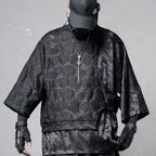 HKSH Men's Techwear Layered Short Sleeve Top - ATLAS 1