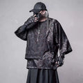 HKSH Men's Techwear Layered Short Sleeve Top - ATLAS 1