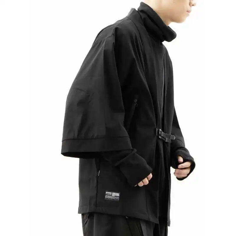 HKSH Men's Waterproof Techwear Robe Jacket - ATLAS 1