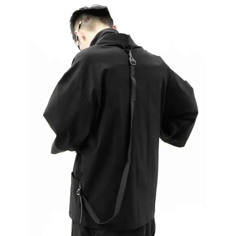 HKSH Men's Waterproof Techwear Robe Jacket - ATLAS 1