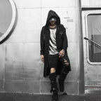 Hooded Goth Techwear Coat - ATLAS 1