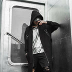 Hooded Goth Techwear Coat - ATLAS 1