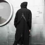 Hooded Goth Techwear Coat - ATLAS 1