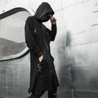 Hooded Goth Techwear Coat - ATLAS 1