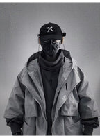 Hooded Techwear Trench Coat - ATLAS 1