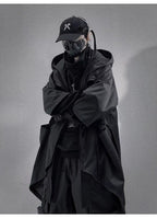 Hooded Techwear Trench Coat - ATLAS 1