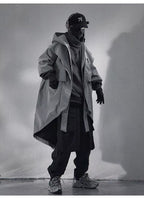 Hooded Techwear Trench Coat - ATLAS 1