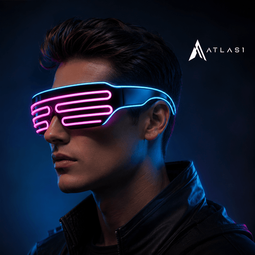 Ion™ — Cyberpunk LED Glasses - ATLAS 1