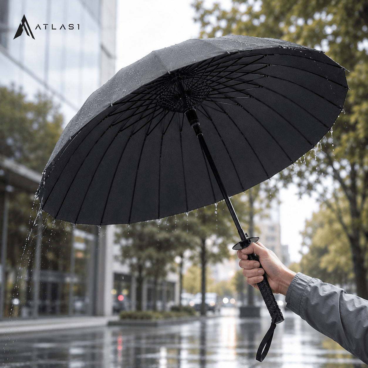 Japanese Samurai Sword Umbrella - ATLAS 1