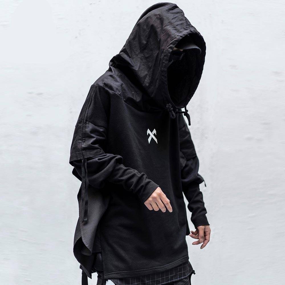 Japanese Streetwear Men's Hoodie - ATLAS 1