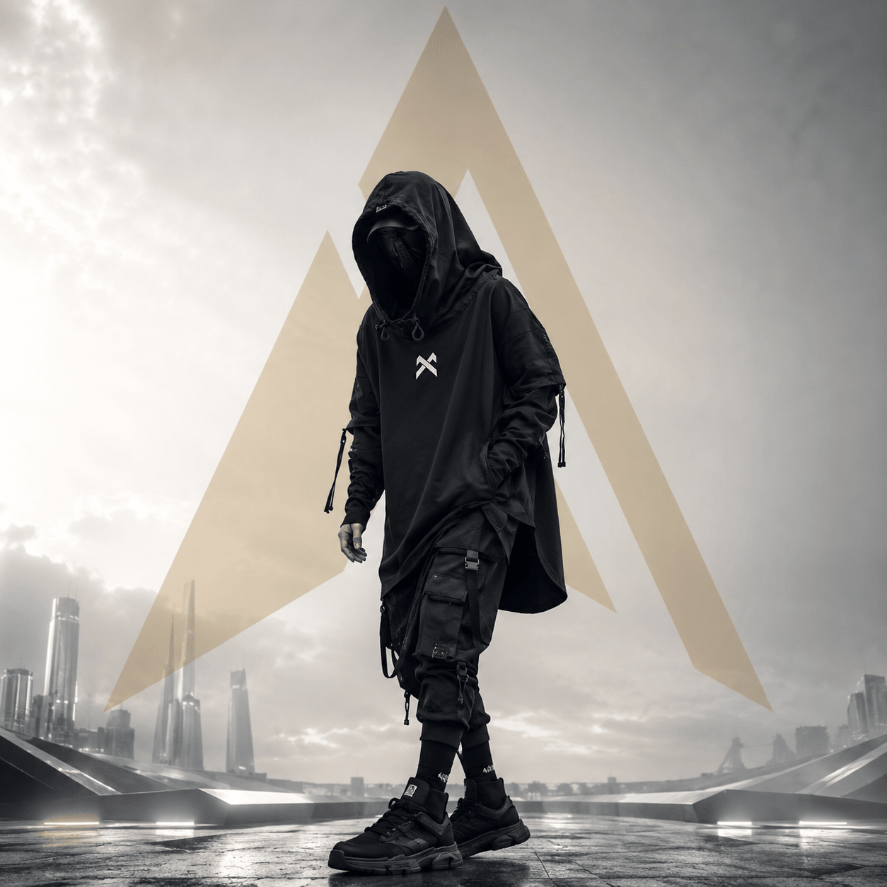Japanese Streetwear Men's Hoodie - ATLAS 1