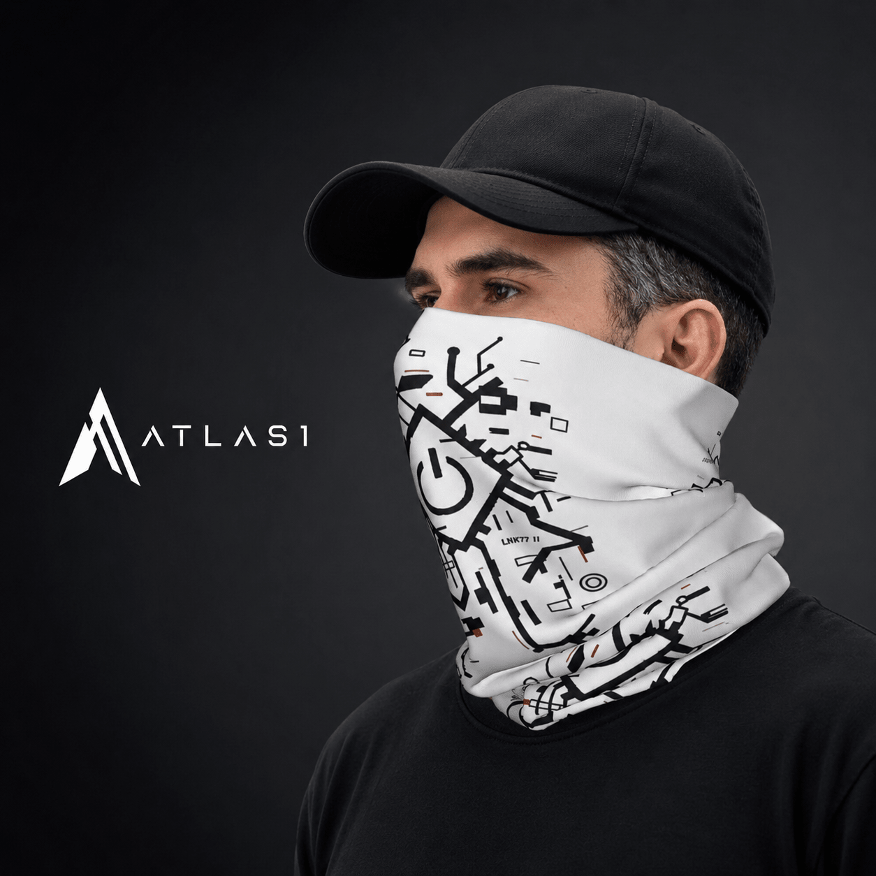 Japanese Techwear Bandana Neck - ATLAS 1