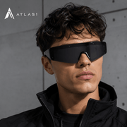 Kairo™ — Futuristic Half-Frame Sunglasses