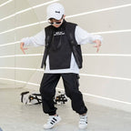 Kid's Tactical Techwear Sweatshirt and Cargo Pants Set - ATLAS 1