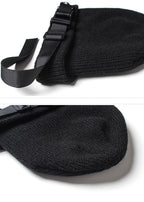 Knitted Black Techwear Beanie - ATLAS 1