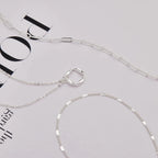 Layered Gold Plated Paperclip Chain Necklace Set - ATLAS 1