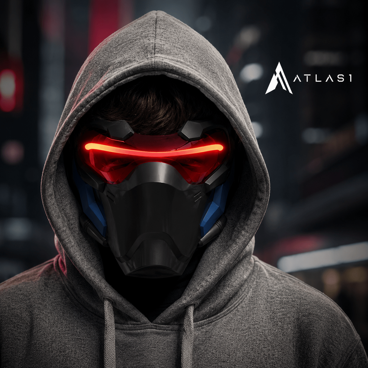 Light Weight LED Design Techwear Helmet - ATLAS 1
