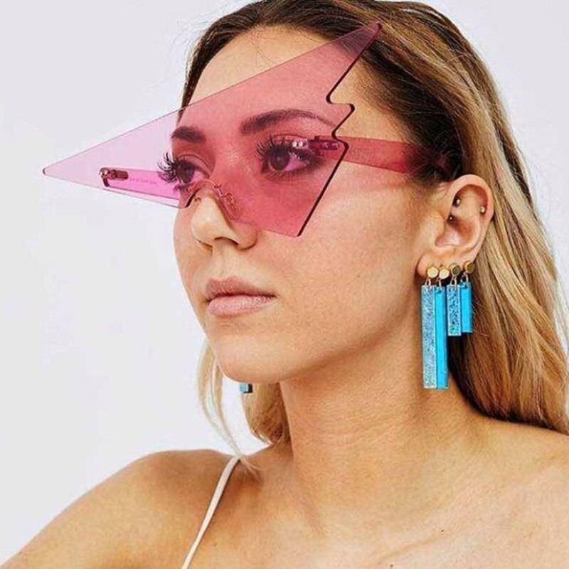Lightning Shaped Futuristic Sunglasses - ATLAS 1