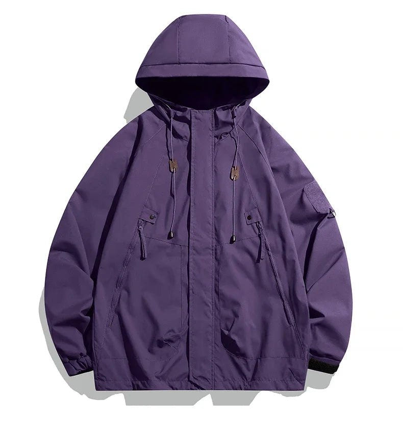 Lightweight Techwear Cargo Windbreaker Camping Jacket Unisex - ATLAS 1