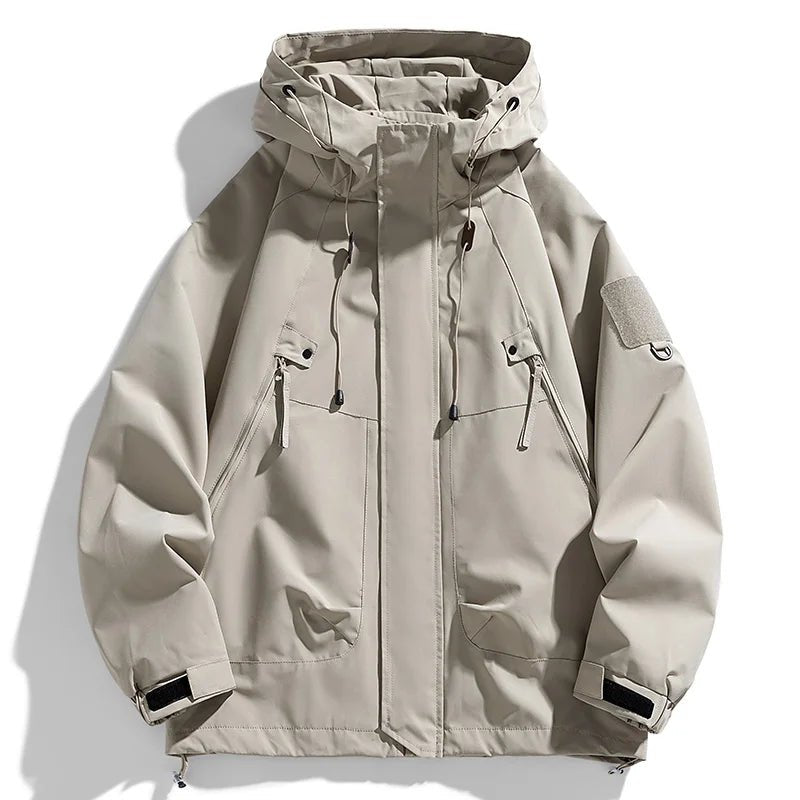 Lightweight Techwear Cargo Windbreaker Camping Jacket Unisex - ATLAS 1