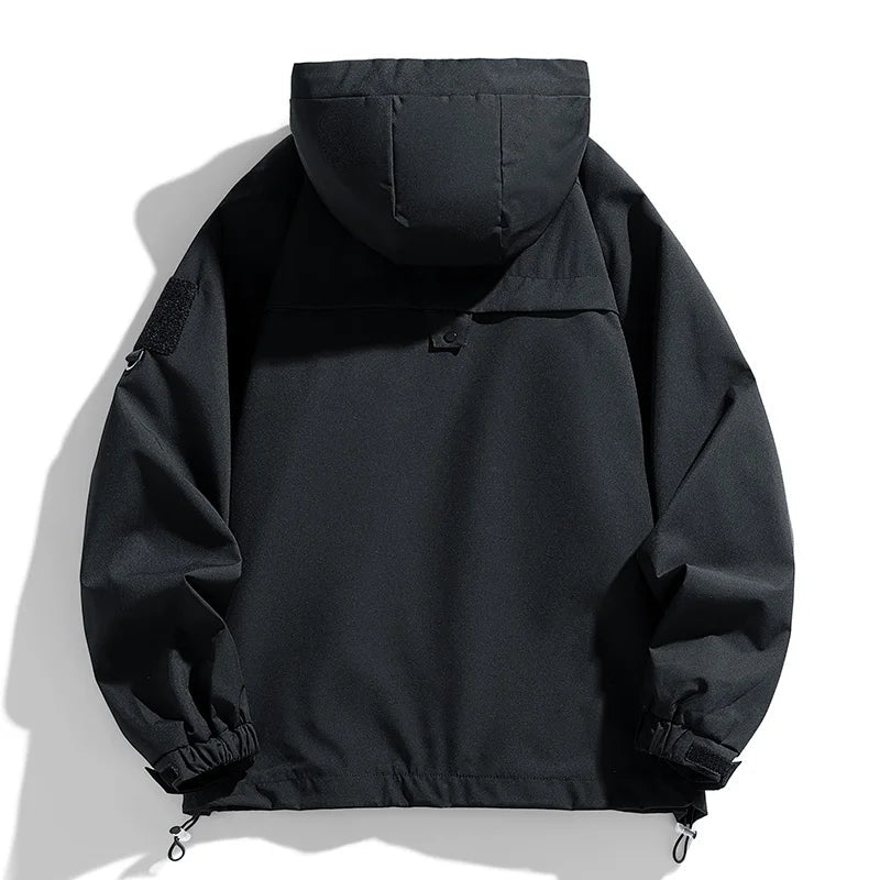 Lightweight Techwear Cargo Windbreaker Camping Jacket Unisex - ATLAS 1