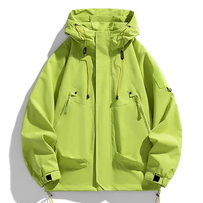 Lightweight Techwear Cargo Windbreaker Camping Jacket Unisex - ATLAS 1