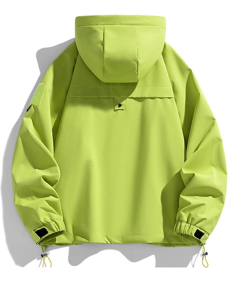 Lightweight Techwear Cargo Windbreaker Camping Jacket Unisex - ATLAS 1