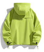 Lightweight Techwear Cargo Windbreaker Camping Jacket Unisex - ATLAS 1