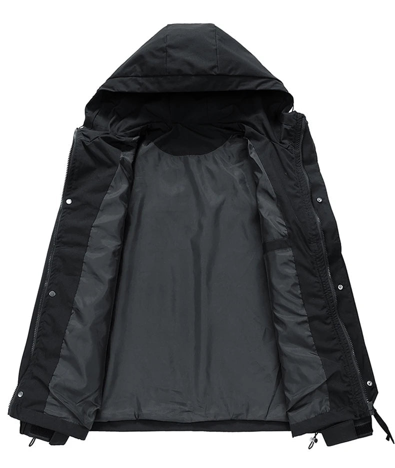 Lightweight Techwear Cargo Windbreaker Camping Jacket Unisex - ATLAS 1