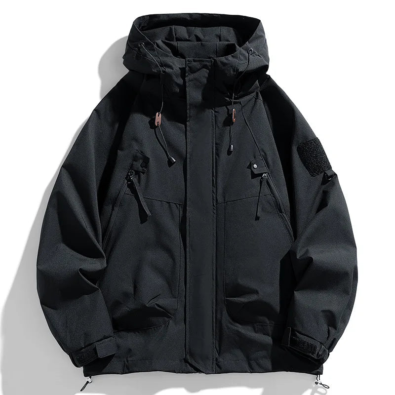 Lightweight Techwear Cargo Windbreaker Camping Jacket Unisex - ATLAS 1