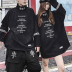 Loose Techwear Tactical Turtleneck Sweatshirt - ATLAS 1