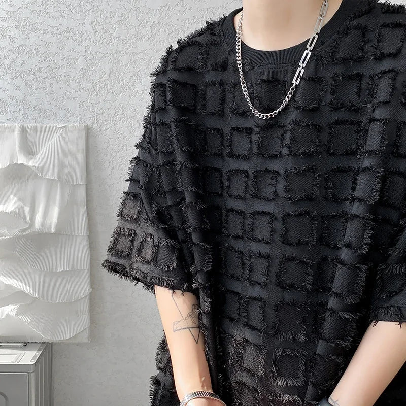 Men Basic Loose Korean Style T-Shirt - ATLAS 1