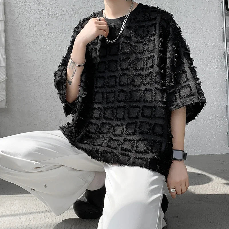 Men Basic Loose Korean Style T-Shirt - ATLAS 1