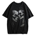 Men Casual Cat Cartoon Oversized T-Shirt - ATLAS 1