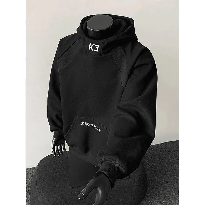Men Casual Embroidered Hooded Jacket - ATLAS 1