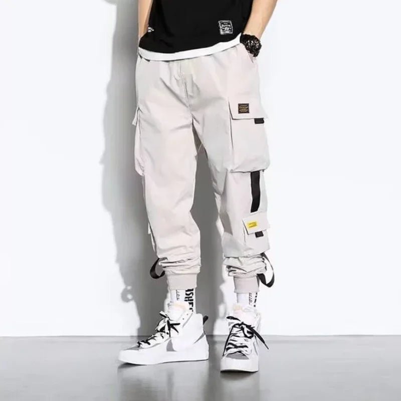 Men Casual Techwear Harem Cargo Sweatpants - ATLAS 1 - Techwear Store