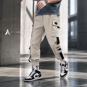 Seluar Sweatpants Kargo Harem Techwear Kasual Lelaki