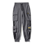 Men Casual Techwear Harem Cargo Sweatpants - ATLAS 1 - Techwear Store