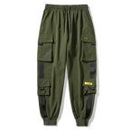 Men Casual Techwear Harem Cargo Sweatpants - ATLAS 1 - Techwear Store