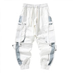 Men Elastic Waist Drawstring Cargo Pants - ATLAS 1