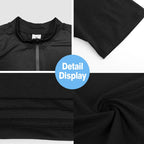 Men Fitness Compression Short Sleeve T-Shirt - ATLAS 1