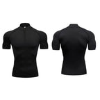 Men Fitness Compression Short Sleeve T-Shirt - ATLAS 1