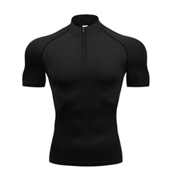 Men Fitness Compression Short Sleeve T-Shirt - ATLAS 1
